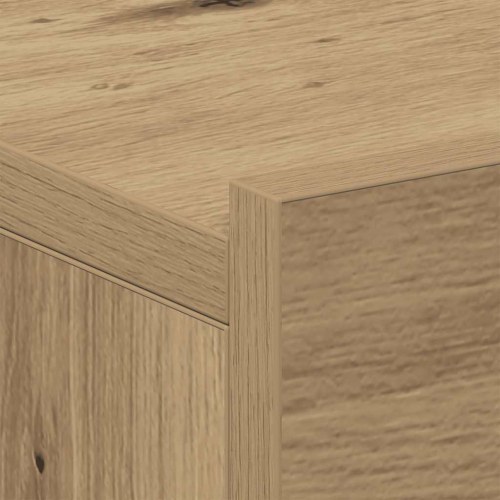 Svævende natborde - 2 stk. 40×32×15 cm i kunsteg
