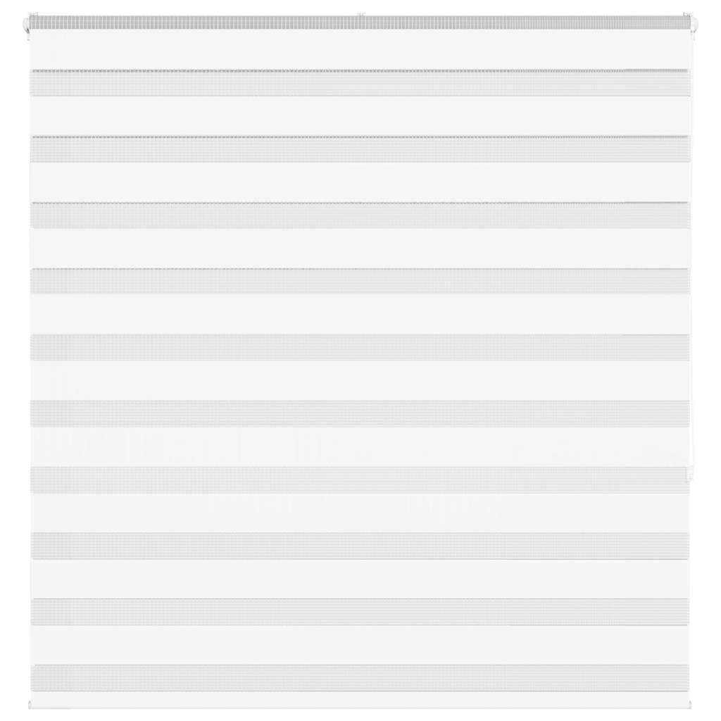 Zebragardin hvid 145x150 cm stofbredde 140,9 cm polyester