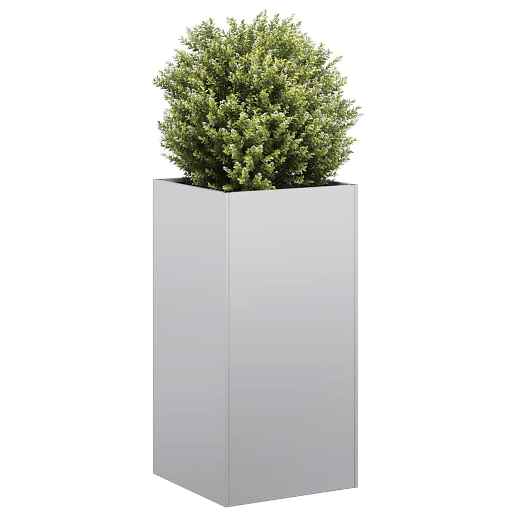 Plantekasse 40x40x80 cm galvaniseret stål