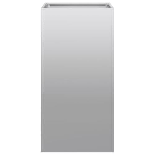 Plantekasse 40x40x80 cm galvaniseret stål