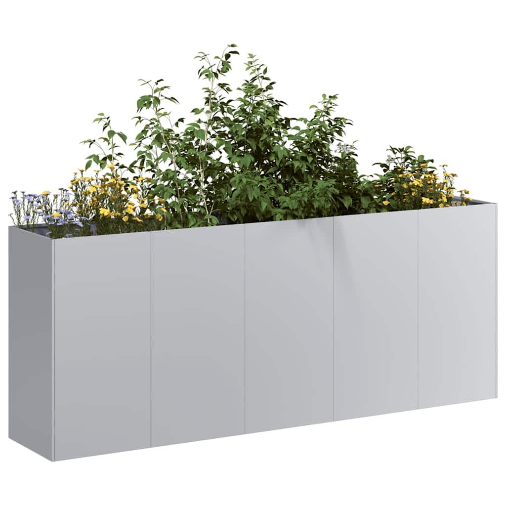 Plantekasse 200x40x80 cm galvaniseret stål