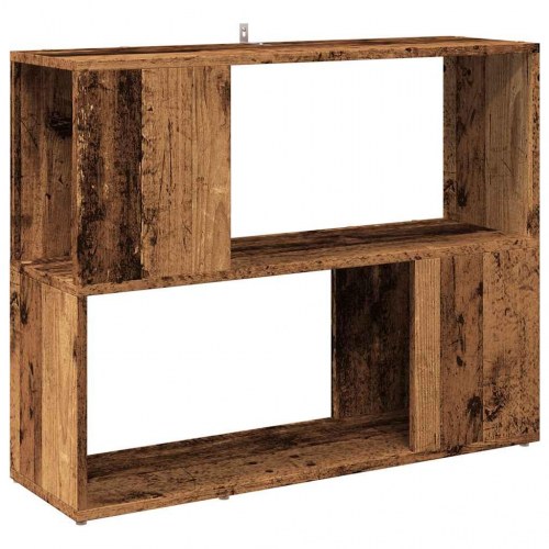 Bogreol/rumdeler 80×24×63 cm - gammelt trælook