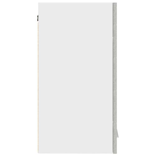 Vægskab til køkken 60x31x60 cm konstrueret træ betongrå
