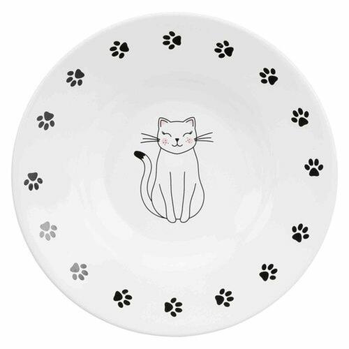 Kat Feeder Trixie Hvid 15 cm