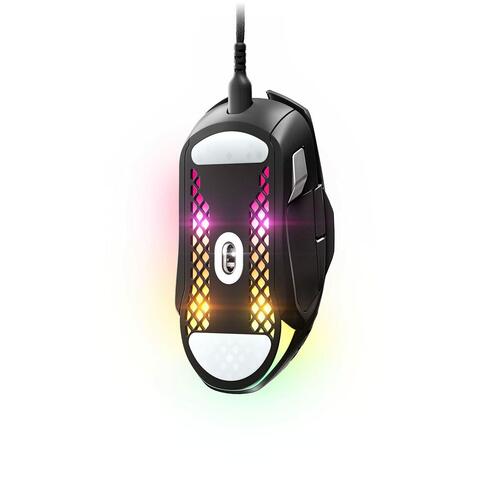 Gaming-mus SteelSeries Aerox 5 Gaming Sort Med kabel LED-Lys