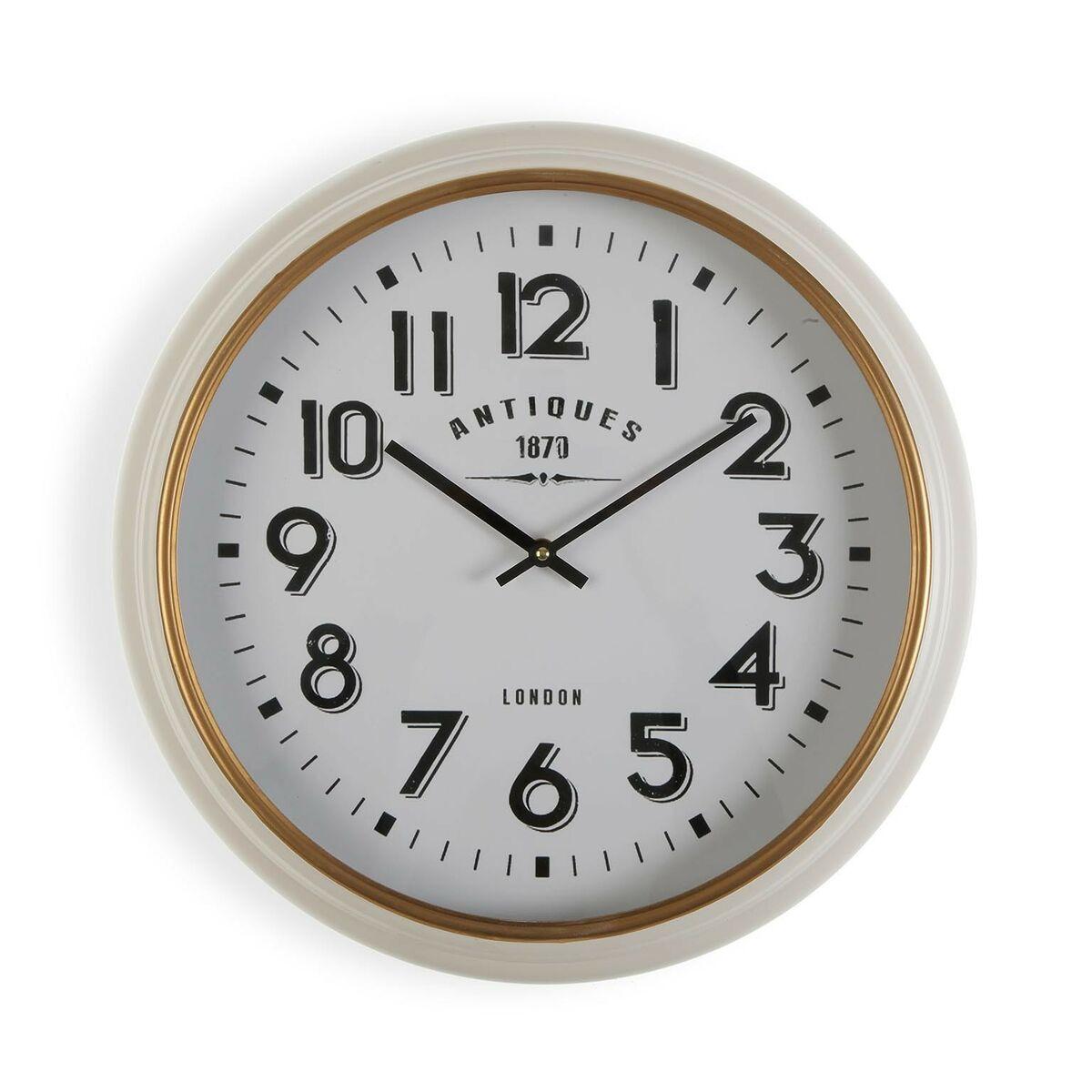 Vægur Versa Antiques Hvid Træ Mdf Træ Mdf/metal 5 8 X 42 Cm
