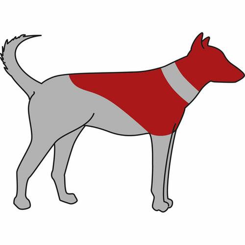 Beskyttelseskrave til hund Trixie Blå Oppustelige ting (20-24 cm)