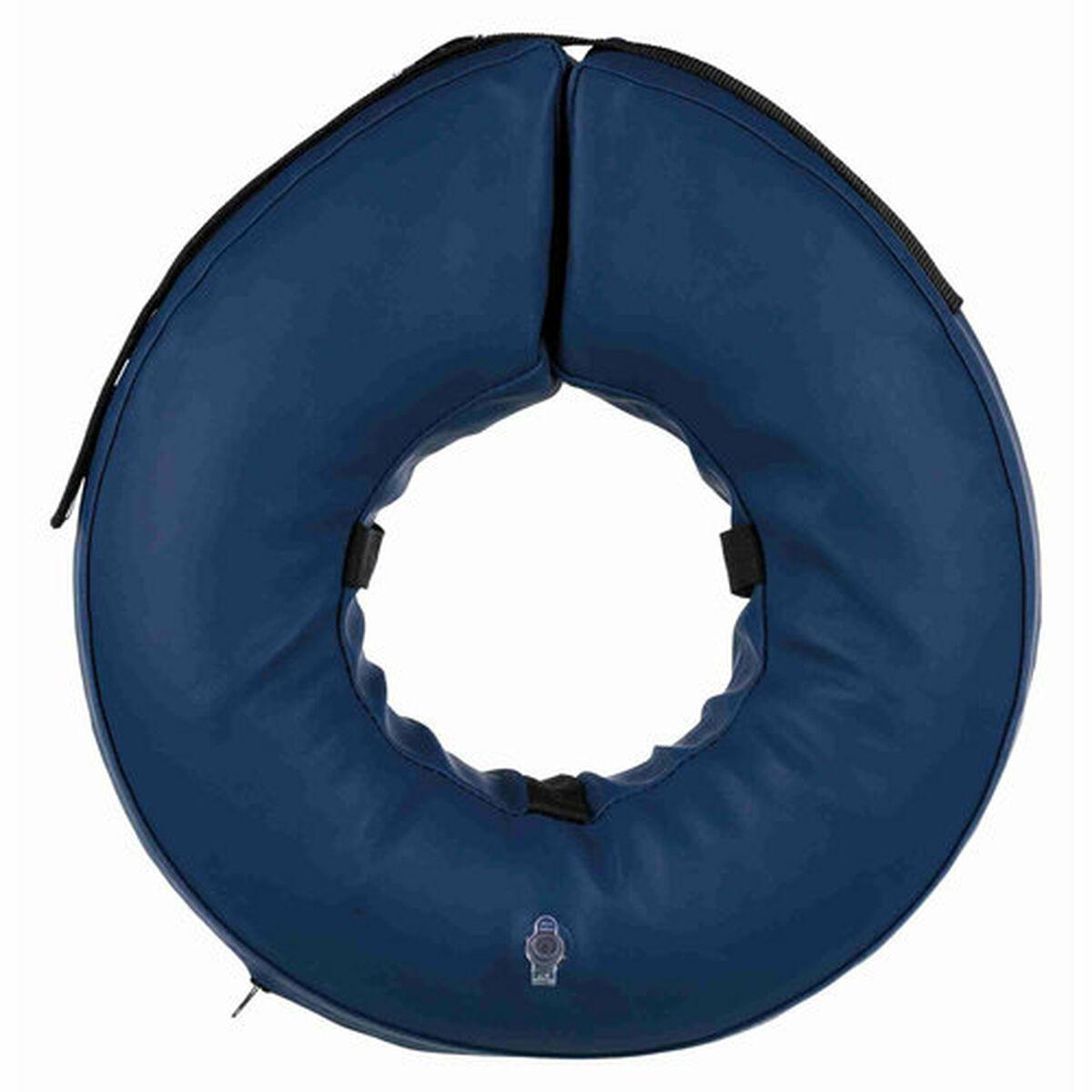 Hundekrave oppustelig Trixie - blå, M/L (45-57 cm) billede