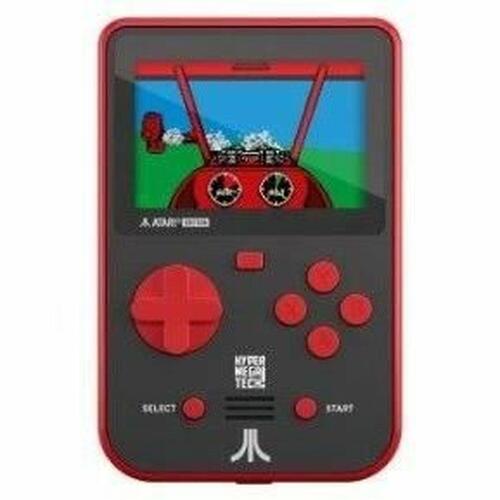 Just For Games - bærbar retro-spilkonsol (sort/rød)