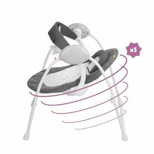 Badabulle babyhængekøje / babyswing med legebøjle