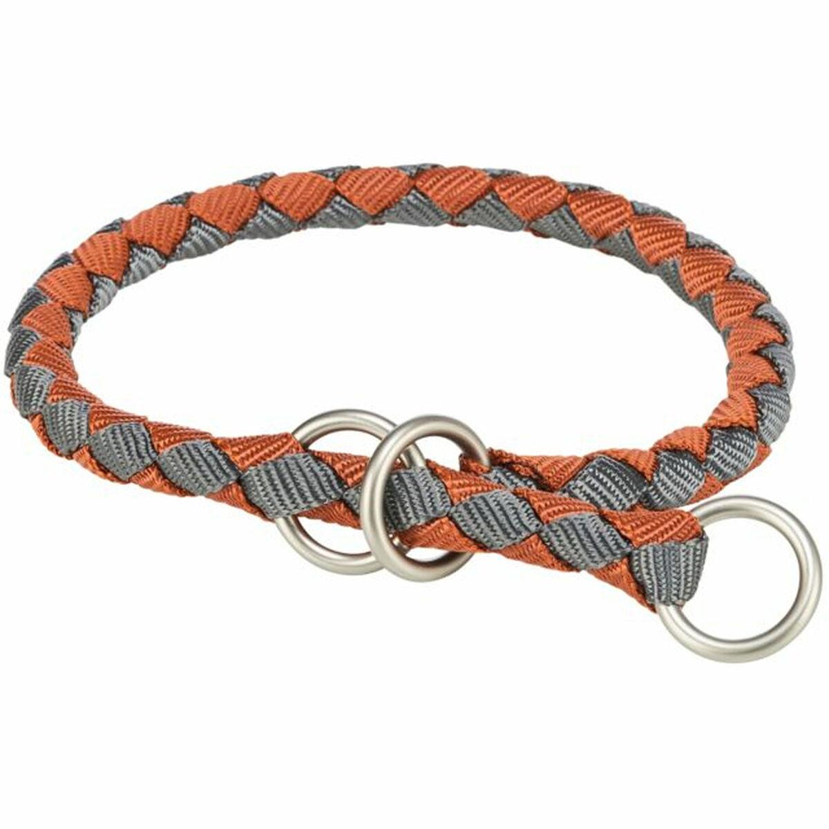 Hundehalsbånd Trixie Cavo træningshalsbånd - Orange/Grafit 47-55 cm