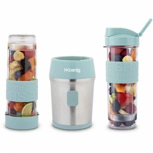 Hkoenig SMOO16 kop-blender - 300 W, 570 ml, turkisblå