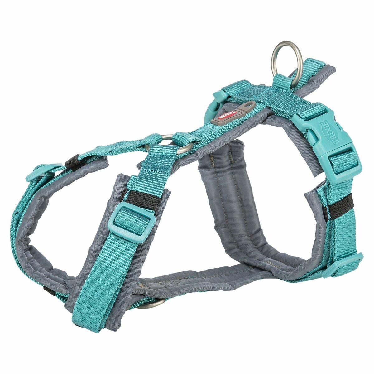 Hundesele Trixie Premium Trekking - grafit/lyseblå S/M