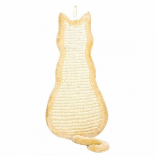 Kradsebræt til kat - Trixie, beige natur, polyester/sisal, 35 × 69 cm