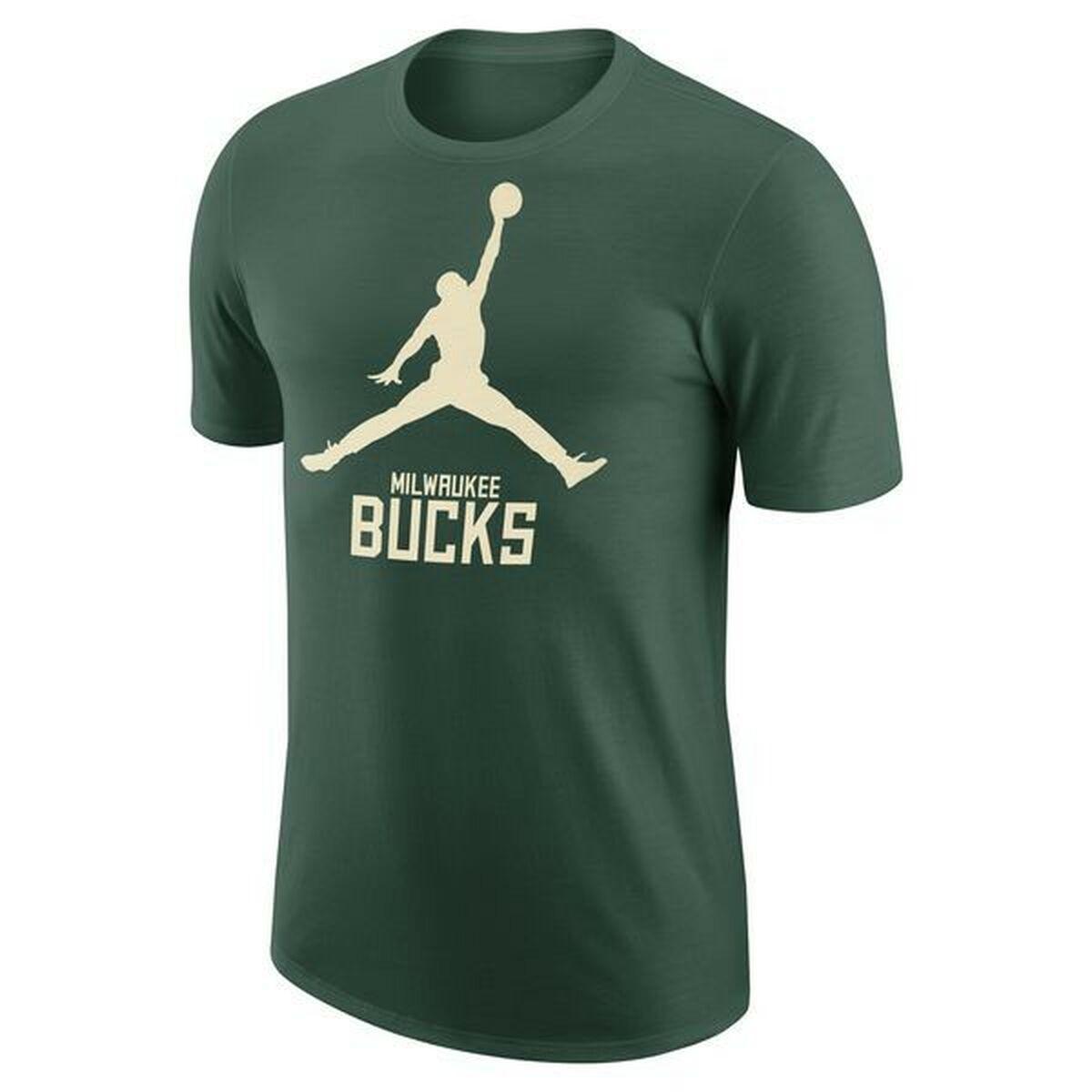 Kortærmet Shirt Til Mænd Nike Mil Nba Tee Fd1474 323 Grøn