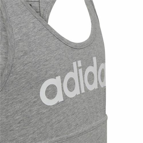 Sports-BH Adidas Essentials Linear Logo Grå 13-14 år