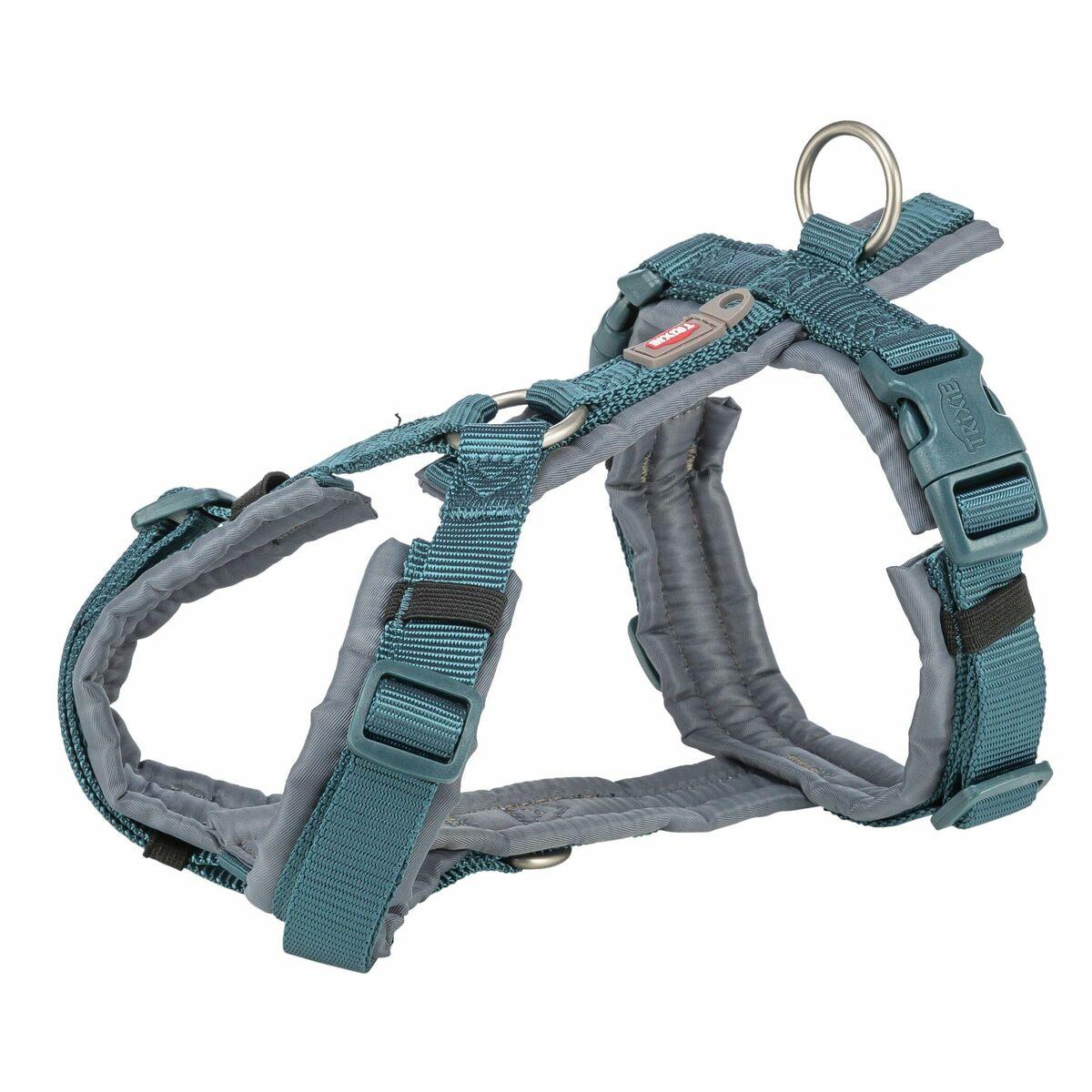Hundesele Trixie Premium Trekking S/M - Blå/Graphit