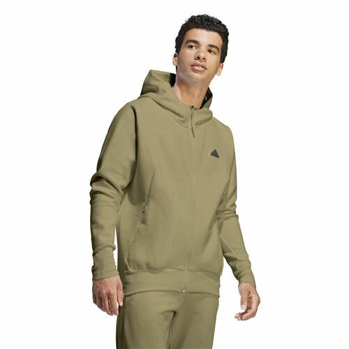 Hættetrøje til Mænd Adidas Z.N.E. Pr Brun Khaki XL