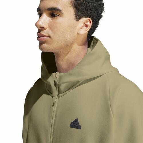 Hættetrøje til Mænd Adidas Z.N.E. Pr Brun Khaki XL