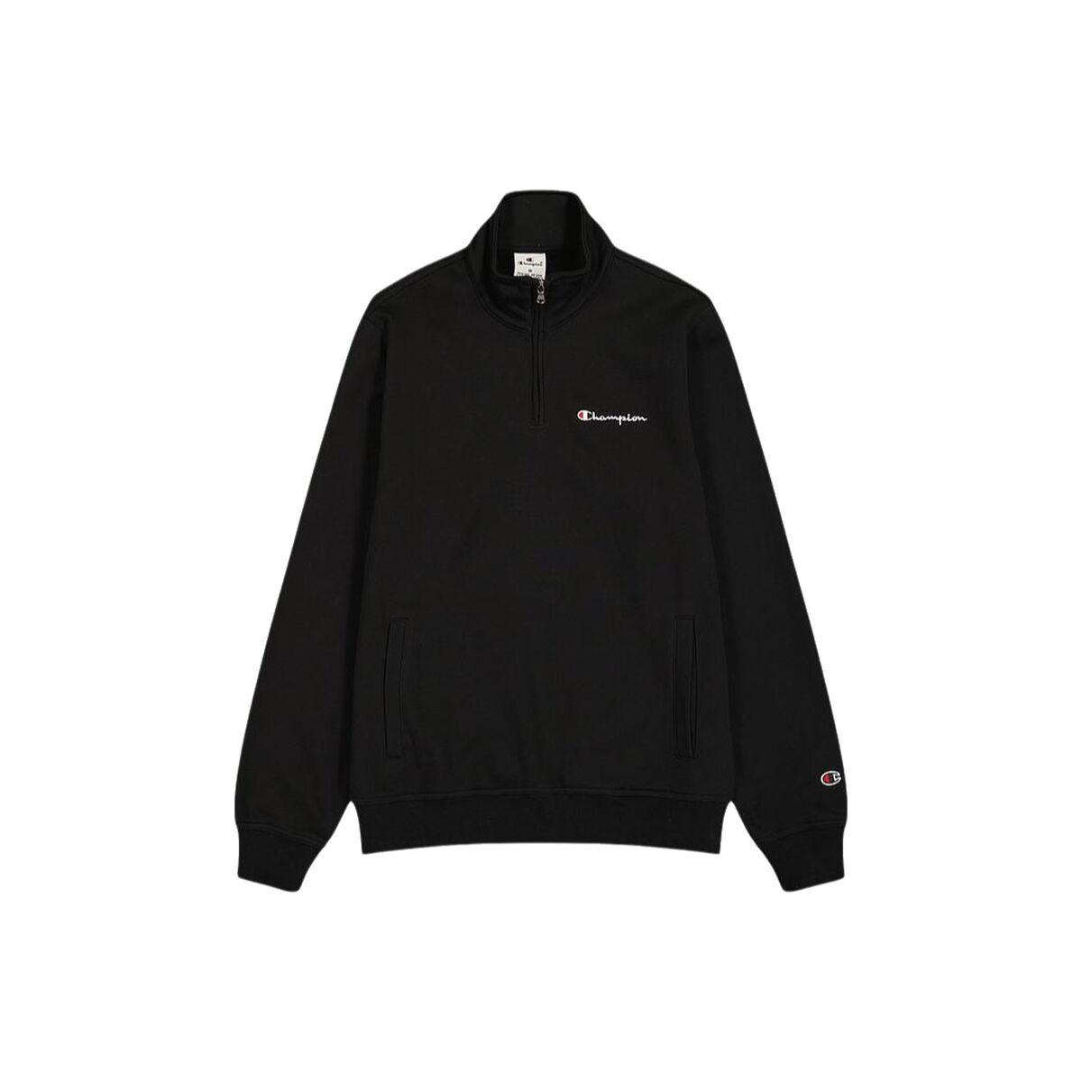 Træning Sweatee Shirt Til Voksne Champion Half Zip Sweatshirt 220263 Nbk Sort