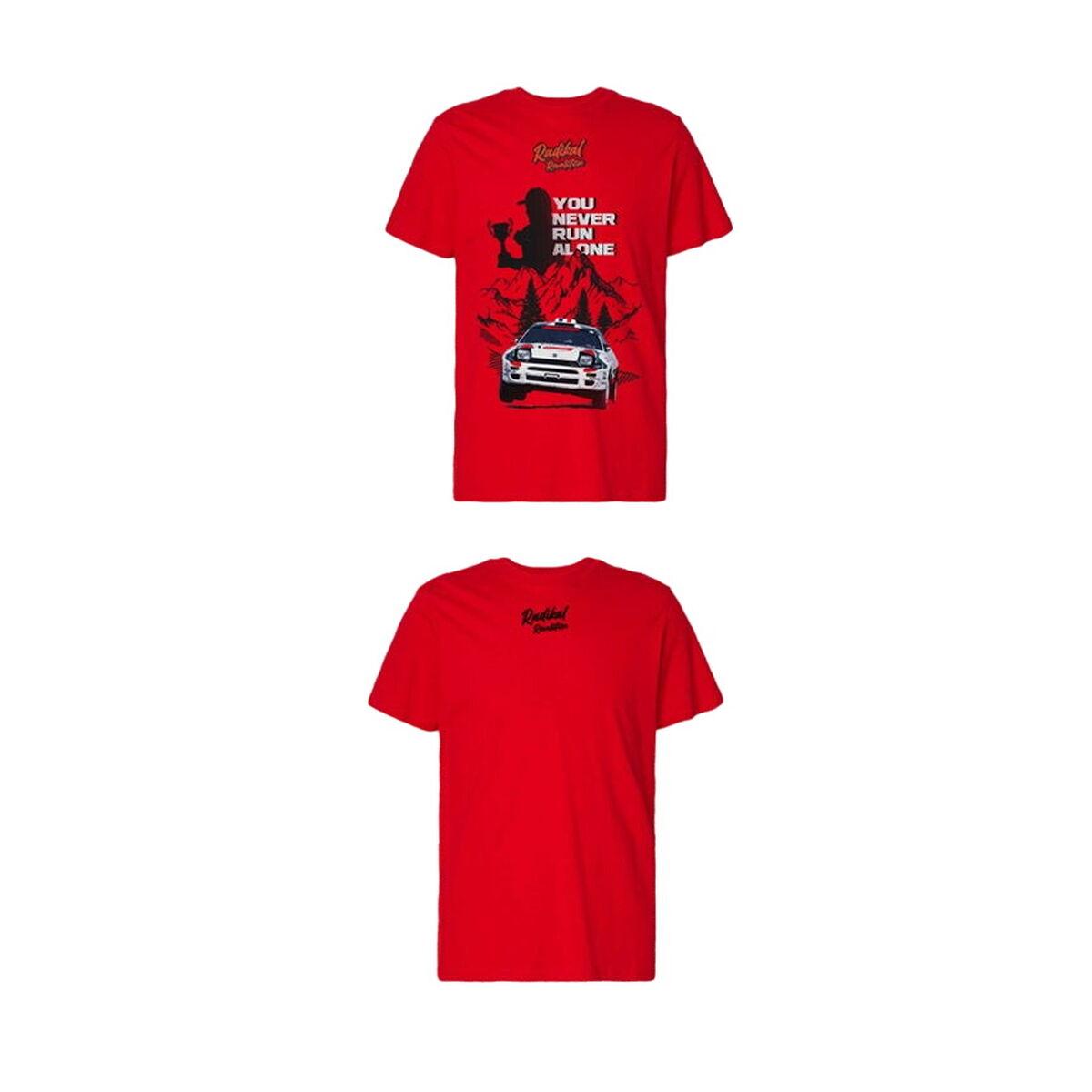 Kortærmet Shirt Til Mænd Radikal You Never Run Alone Rød