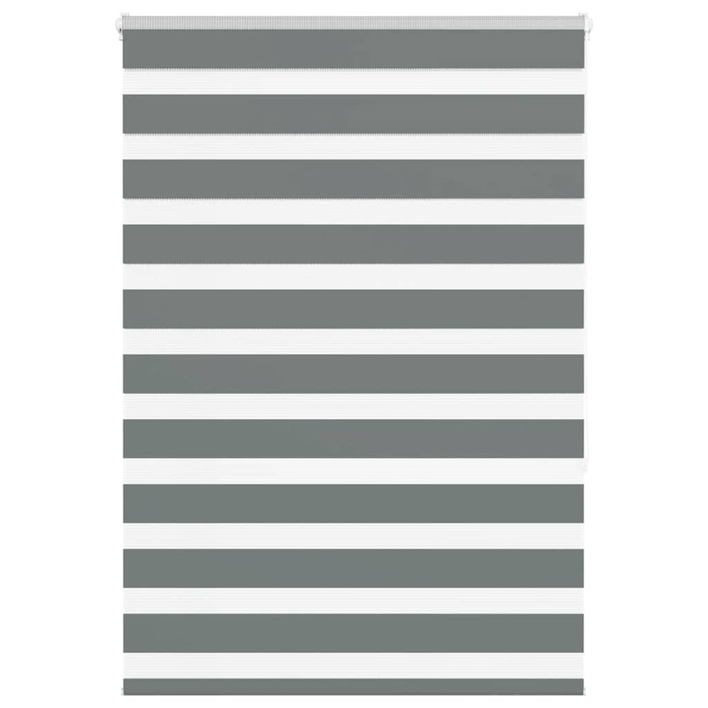 Zebragardin mørkegrå 95x150 cm stofbredde 90,9 cm polyester