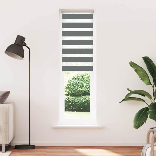 Zebragardin mørkegrå 70×200 cm - stofbredde 65,9 cm, polyester