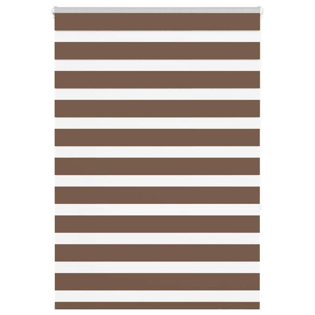 Zebragardin brun 95x150 cm stofbredde 90,9 cm polyester