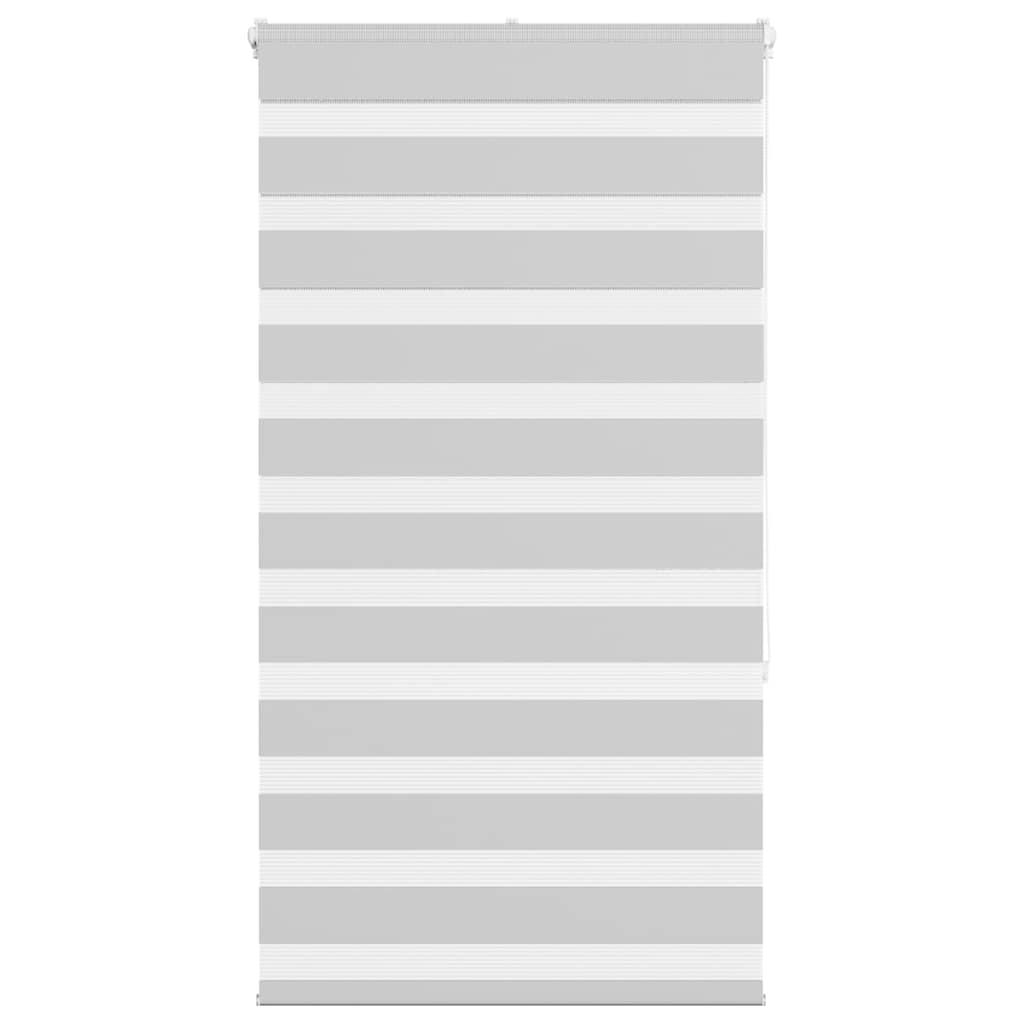 Zebragardin lysegrå 70x150 cm stofbredde 65,9 cm polyester