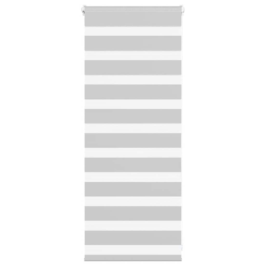 Zebragardin lysegrå 60x100 cm stofbredde 55,9 cm polyester billede