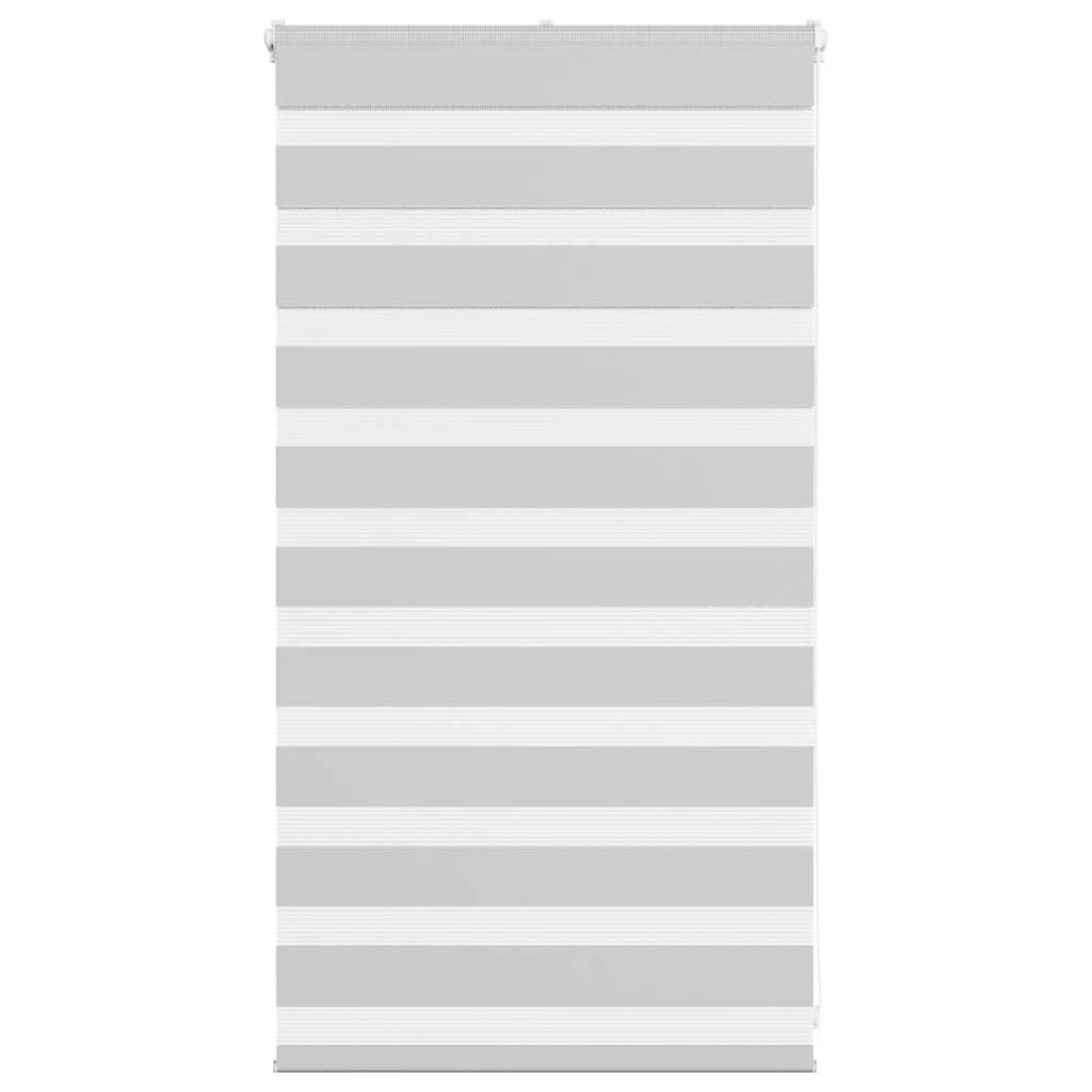 Zebragardin lysegrå 85x100 cm stofbredde 80,9 cm polyester billede