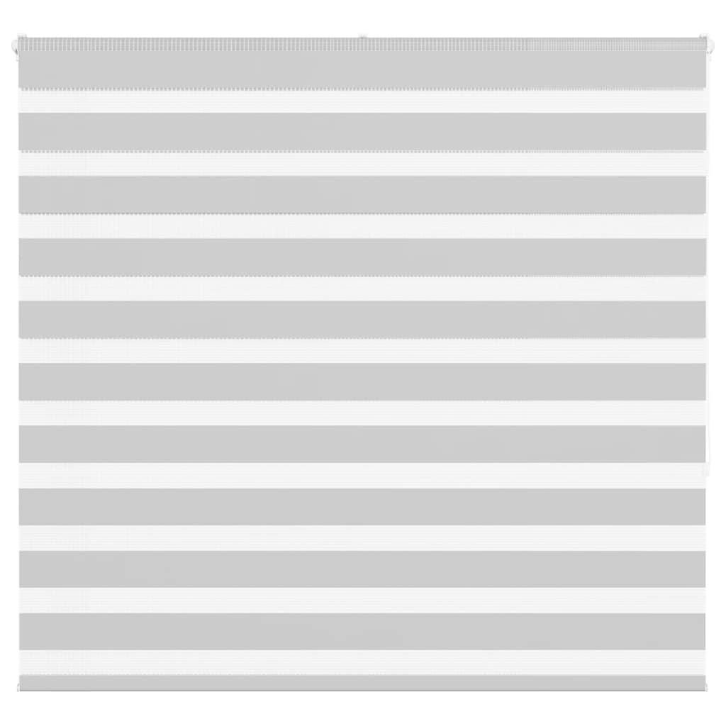Zebragardin lysegrå 155x150 cm stofbredde 150,9 cm polyester