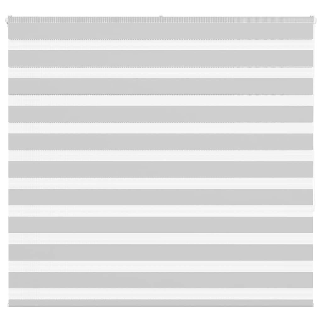 Zebragardin lysegrå 165x150 cm stofbredde 160,9 cm polyester billede