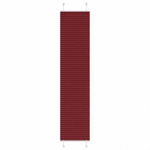 Plisségardin bordeauxrød 45×200 cm - stofbredde 44,4 cm, polyester