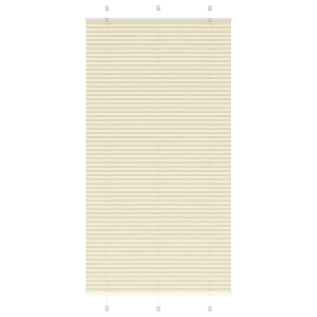 Plisségardin fløde 105x200 cm Stofbredde 104,4 cm Polyester