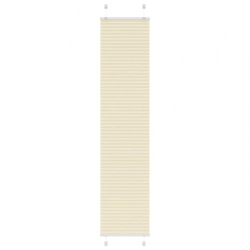 Plisségardin creme 45x200 cm - stofbredde 44,4 cm, polyester