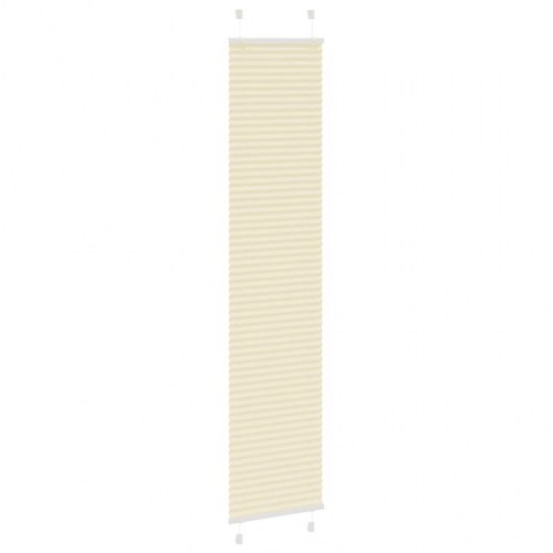 Plisségardin creme 45x200 cm - stofbredde 44,4 cm, polyester