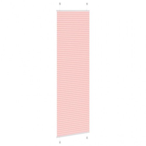 Plisségardin lyserød 65×200 cm - stofbredde 64,4 cm, polyester