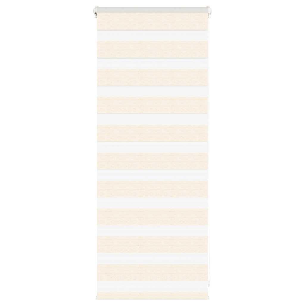 Zebragardin marmorbeige 60x100 cm stofbredde 55,9 cm polyester