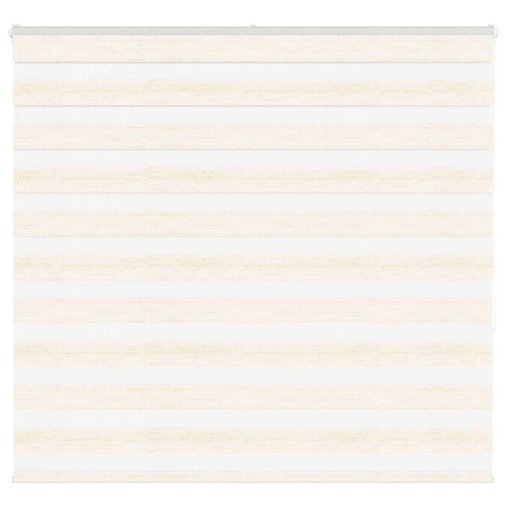 Zebragardin marmorbeige 155x150 cm stofbredde 150,9cm polyester billede