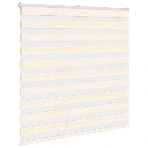 Zebragardin - marmorbeige 145×150 cm, stofbredde 140,9 cm, polyester