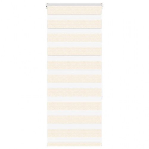 Zebragardin marmorbeige 60×150 cm - stofbredde 55,9 cm, polyester
