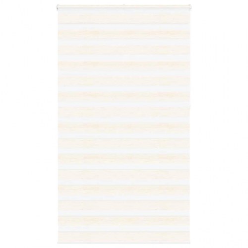 Zebragardin - marmorbeige 135×230 cm, stofbredde 130,9 cm, polyester