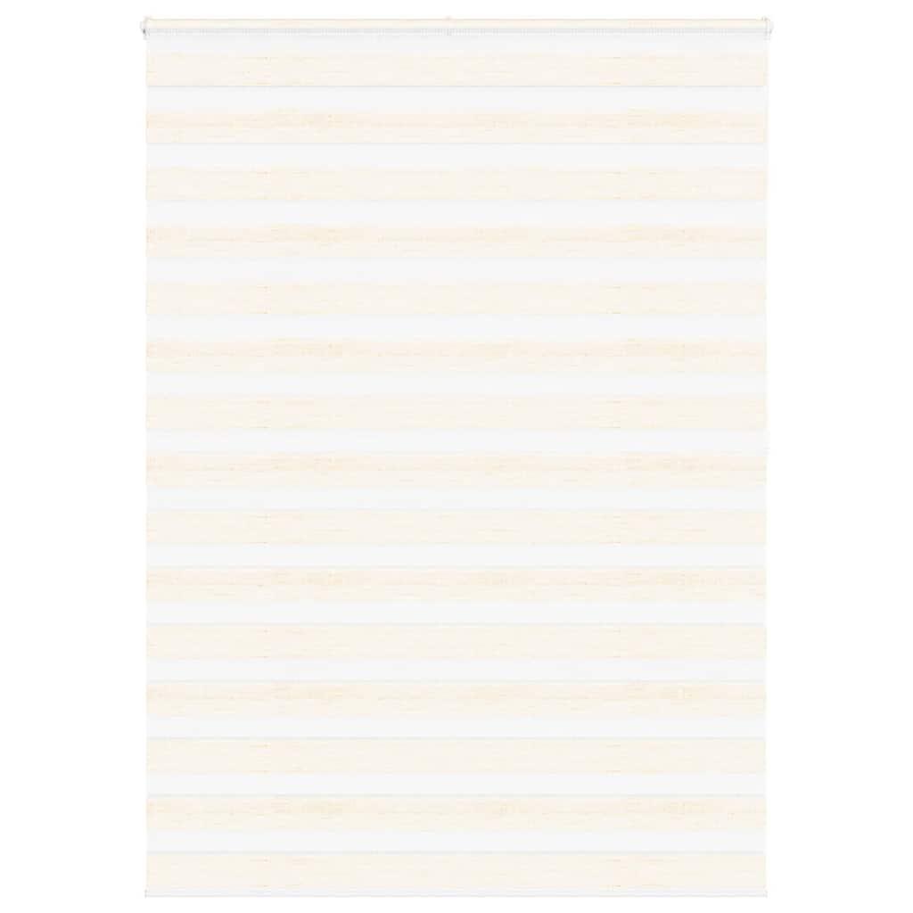 Zebragardin marmorbeige 155x200 cm stofbredde 150,9cm polyester