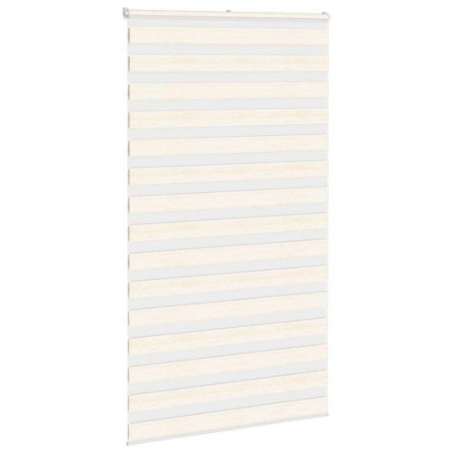 Zebragardin - marmorbeige 120×200 cm, stofbredde 115,9 cm, polyester