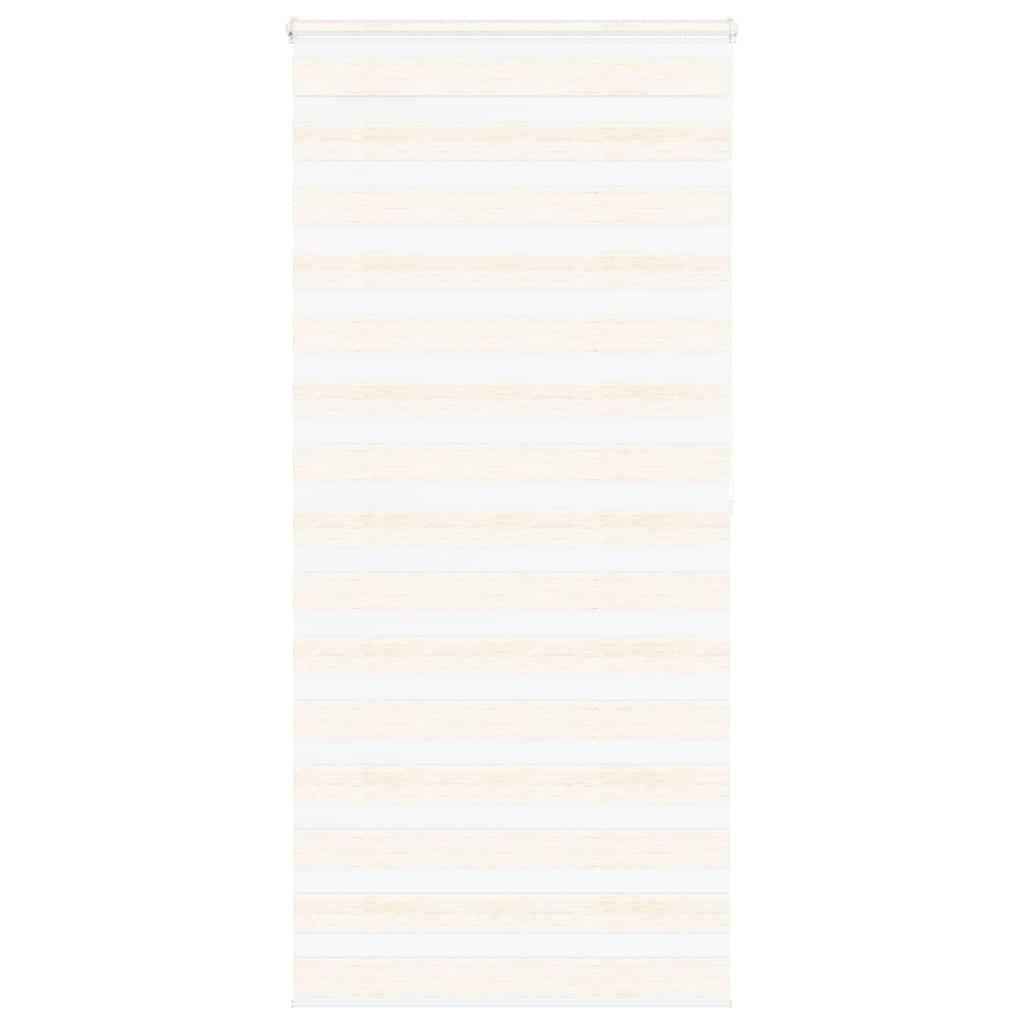 Zebragardin marmorbeige 95x200 cm stofbredde 90,9 cm polyester