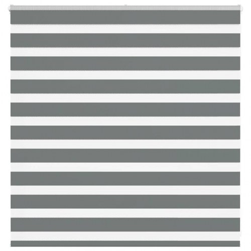 Zebragardin mørkegrå 145×100 cm - stofbredde 140,9 cm, polyester