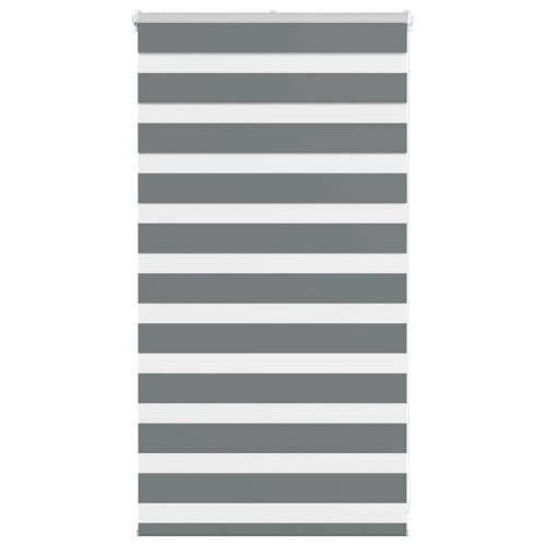 Zebragardin mørkegrå 75×100 cm - stofbredde 70,9 cm, polyester