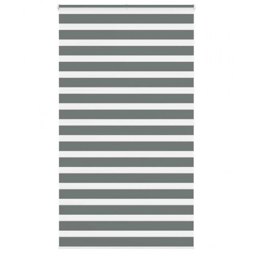 Zebragardin mørkegrå 120×200 cm - stofbredde 115,9 cm, polyester