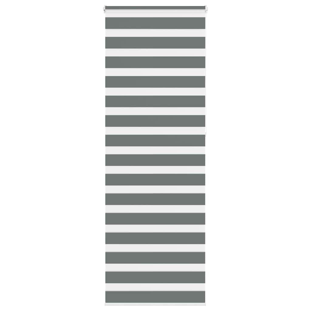 Zebragardin mørkegrå 70x230 cm stofbredde 65,9 cm polyester
